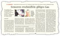 Ausschnitt des Artikels im Hamburger Abendblatt